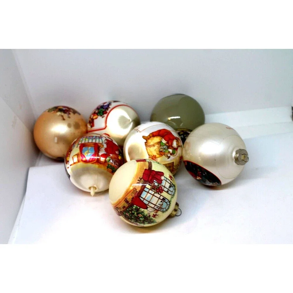 7 VTG Christmas Ornaments 10